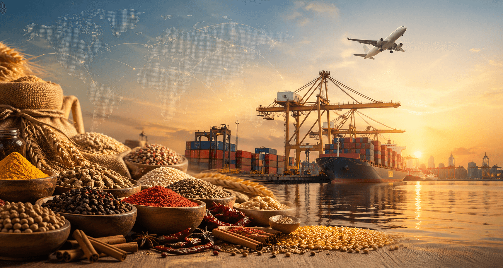 Premium Indian agro commodities export
